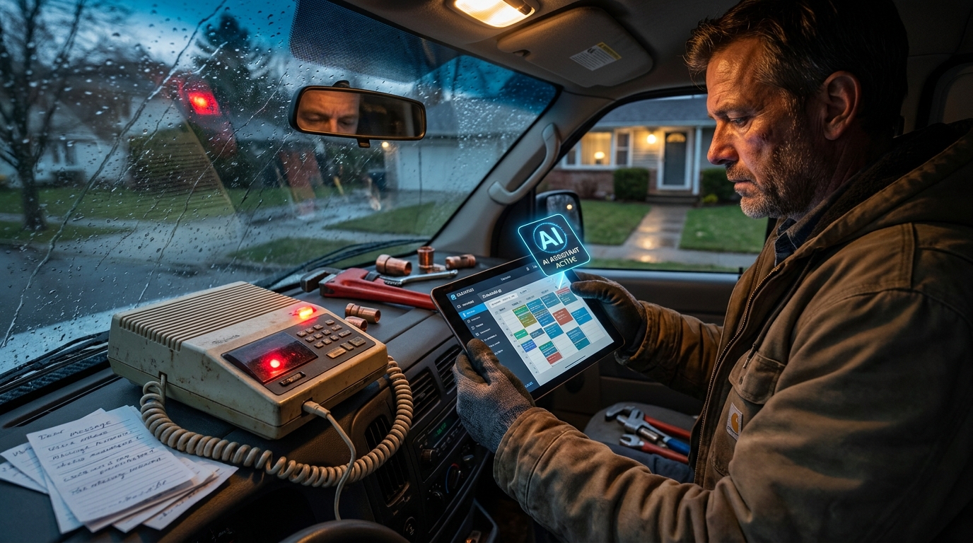 Why Plumbers Are Switching From Answering Services to AI
